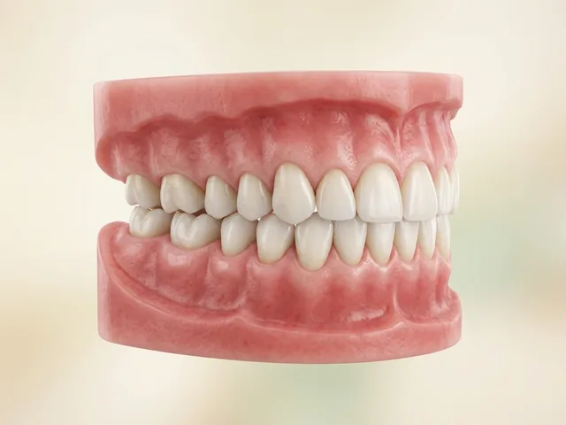 A full set of jaw models used to plan treatment