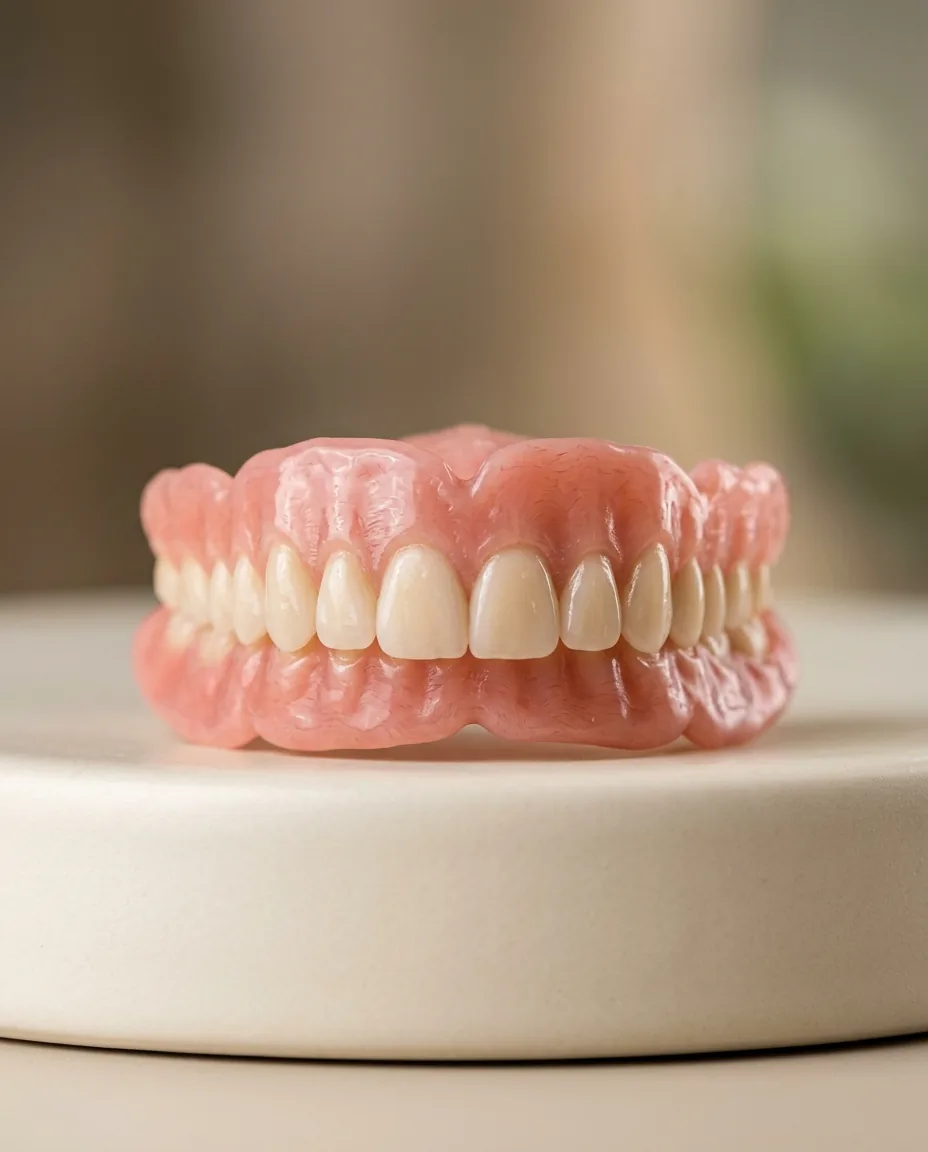 Custom dentures crafted at Just Smile Miami